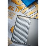 metalen doos met 12 zilverkleurige kleurpotloden