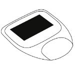 kunstlederen muismat met polsondersteuning