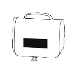 toilettas met ophanghaak