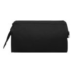 toilettas met metalen scharniersluiting.