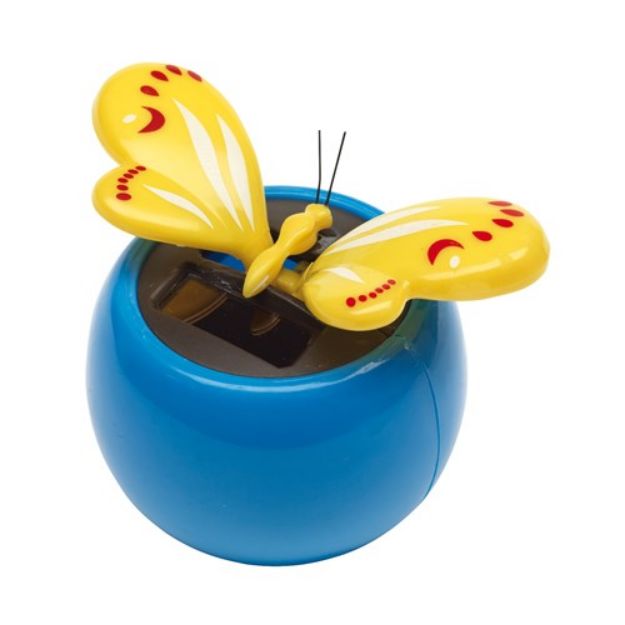 solar vlinder de vleugels bewegen