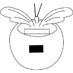 solar vlinder de vleugels bewegen
