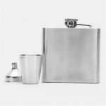 roestvrijstalen heupfles 150 ml