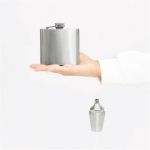 roestvrijstalen heupfles 150 ml