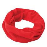 elastische bandana - rood