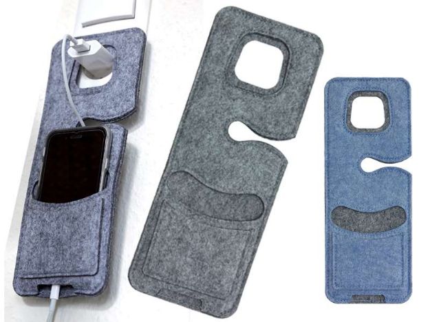 vilten mobiele telefoonhouder