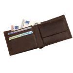 lederen portemonnee indu