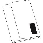 lederen portemonnee ohm met insteekvak