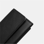 lederen portemonnee ohm met insteekvak