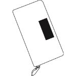 echt lederen damesportemonnee