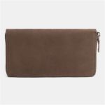 echt lederen damesportemonnee