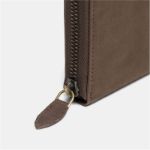 echt lederen damesportemonnee