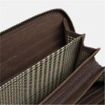 echt lederen damesportemonnee