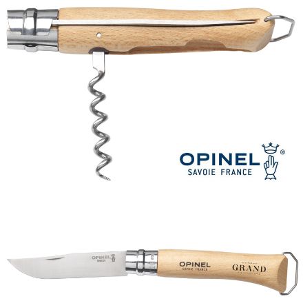 opinel no 10 kurkentrekker flesopener