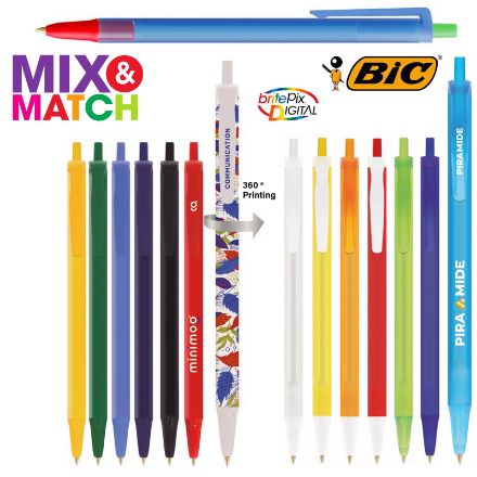 bic® clic stic balpen blauwschrijvend