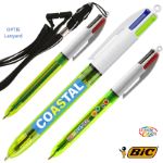 bic® 4 colours fluo balpen