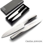 orrefors jernverk set van 2 messen, staal