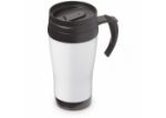 koffiebeker metaal 350 ml - wit