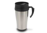 koffiebeker metaal 350 ml - zilver