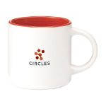 keramieke mok met hoogglans binnenzijde 330 ml