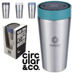 circular recycled rvs koffiebeker 340 ml