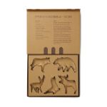 vinga nordic big 5 koekjessnijder 5-delig