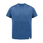 kinder t-shirt 150 gr/m2 recycled katoen 4-6-10 j - blauw