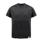 kinder t-shirt 150 gr/m2 recycled katoen 4-6-10 j - zwart