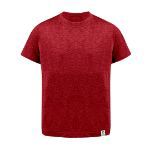 kinder t-shirt 150 gr/m2 recycled katoen 4-6-10 j - rood