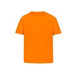kinder t-shirt 160 gr/m2 katoen 4-5/6-8/10-12 jaar - oranje