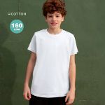 kinder t-shirt 160 gr/m2 katoen seiy 4-5/6-8/10-12