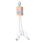 oplaadkabel van bamboe en aluminium desak