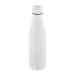 recycled roestvrijstalen fles refill 790 ml - wit
