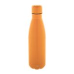 recycled roestvrijstalen fles refill 790 ml - oranje
