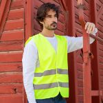 safety vest zapas van polyester, volwassenen