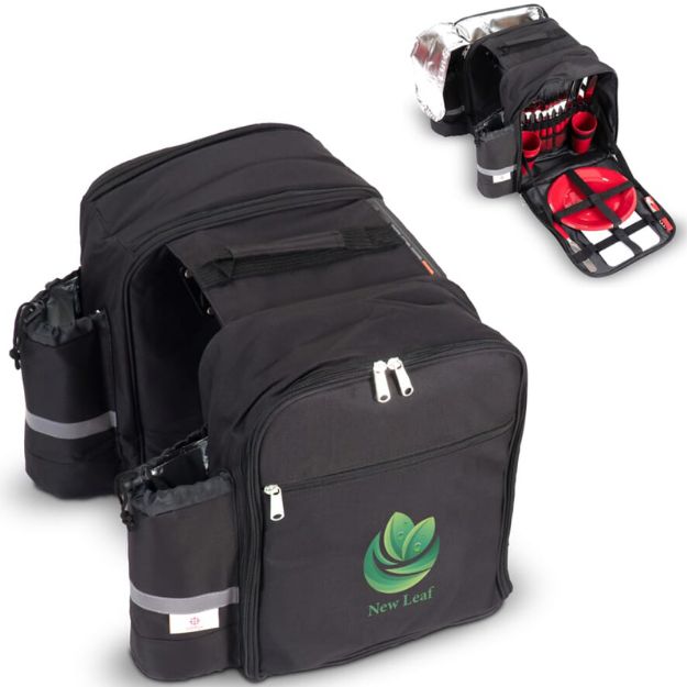 dubbele picknick fietstas