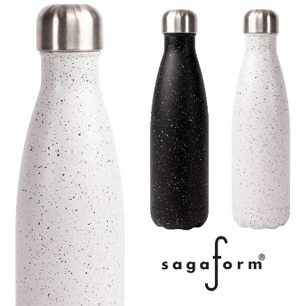 sagaform nils stalen fles splash 500 ml