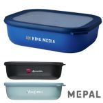 mepal cirqula multikom rechthoekig 2 l lunchbox