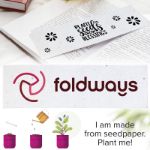 zaad papier boekenlegger