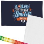 bedrukte handdoek 300 gr/m2 50 x 100 cm custom