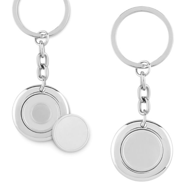 sleutelhanger winkelwagenmunt