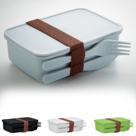 lunchbox met bestek 1000 ml