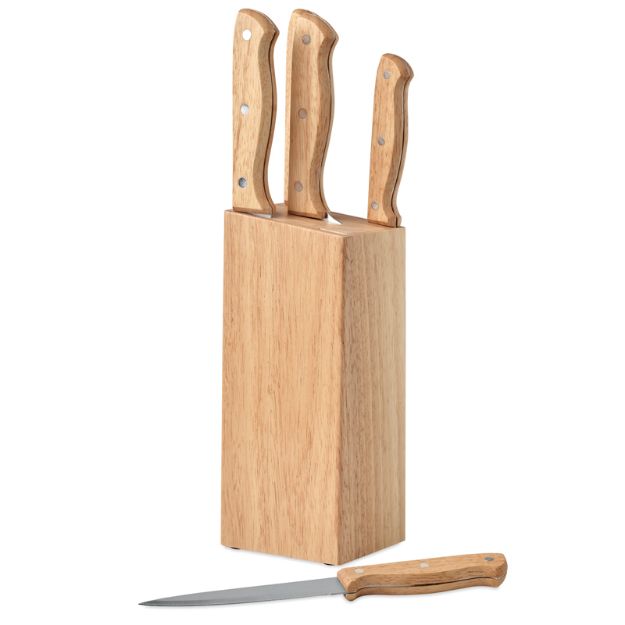 5-delige messenset in blok