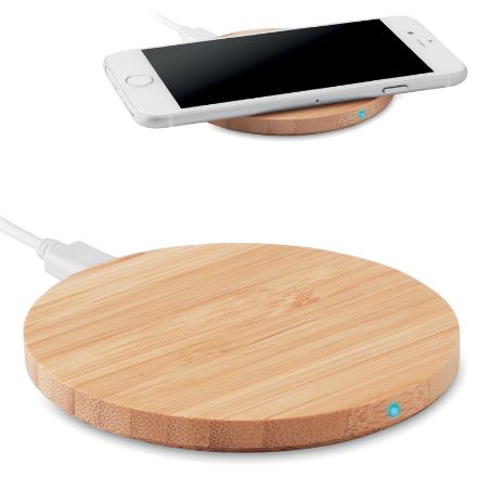 bamboe draadloze lader rundo 15w