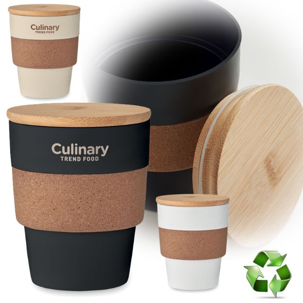 beker in gerecycled pp 300 ml galao