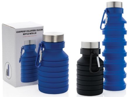 lekvrije opvouwbare siliconen fles 550 ml