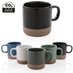 geglazuurde keramische mok 360 ml