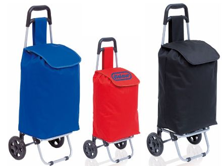 opvouwbaar boodschappenwagentje