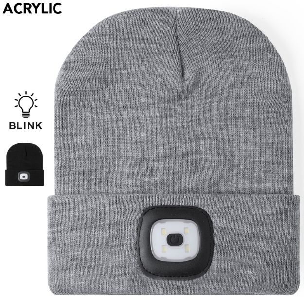 acryl muts koppy met 4 leds