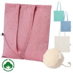 opvouwbare tas biyon recycled katoen 120 gram/m²